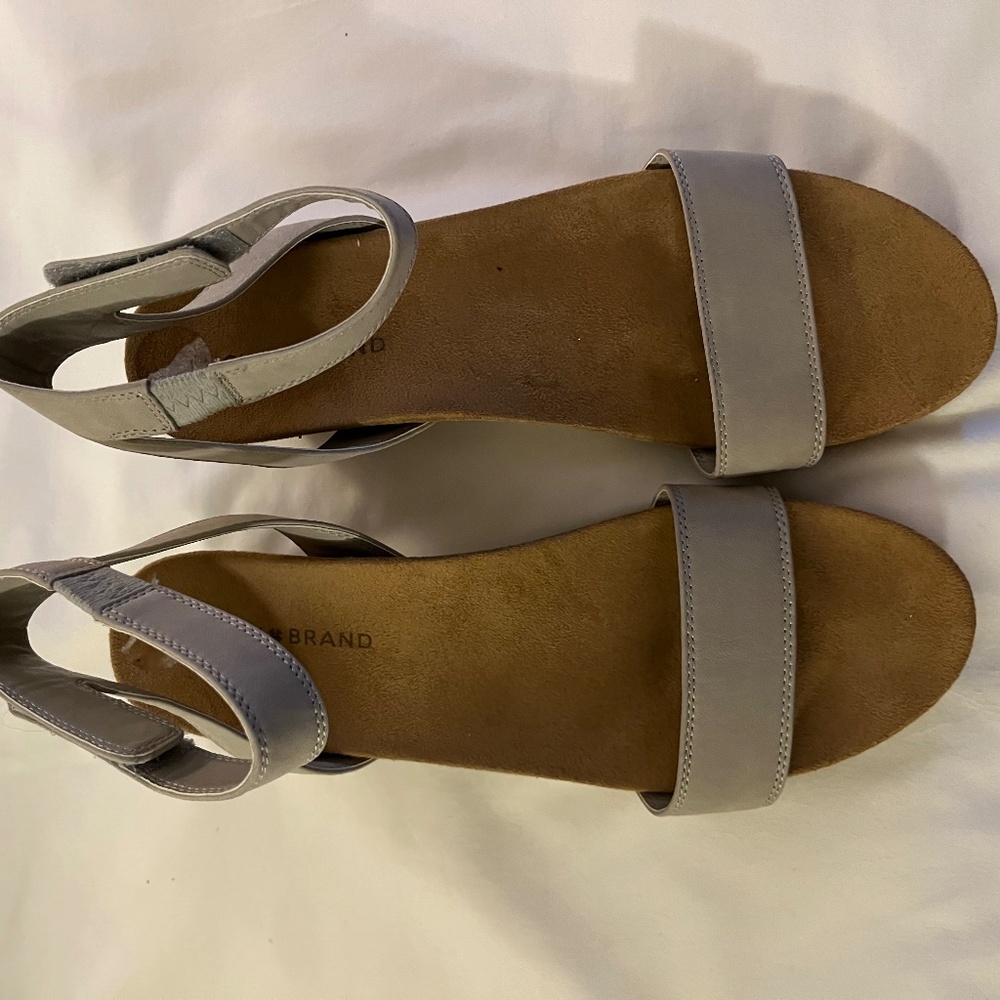 Lucky Brand Strapped Wedge Sandals Kanoa Size 9.5